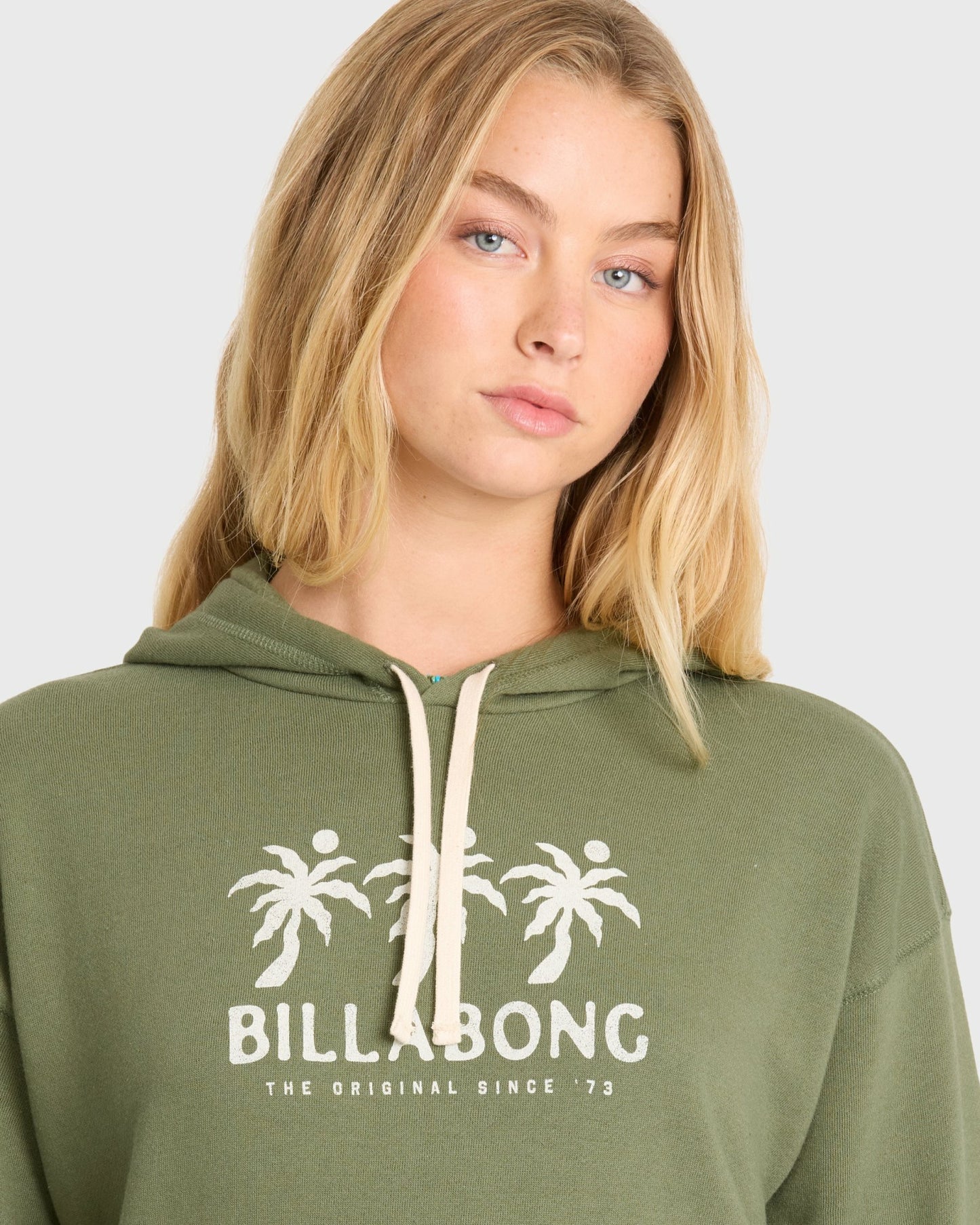 Billabong Women's Far From Shore Pullover Hoodie - Canteen