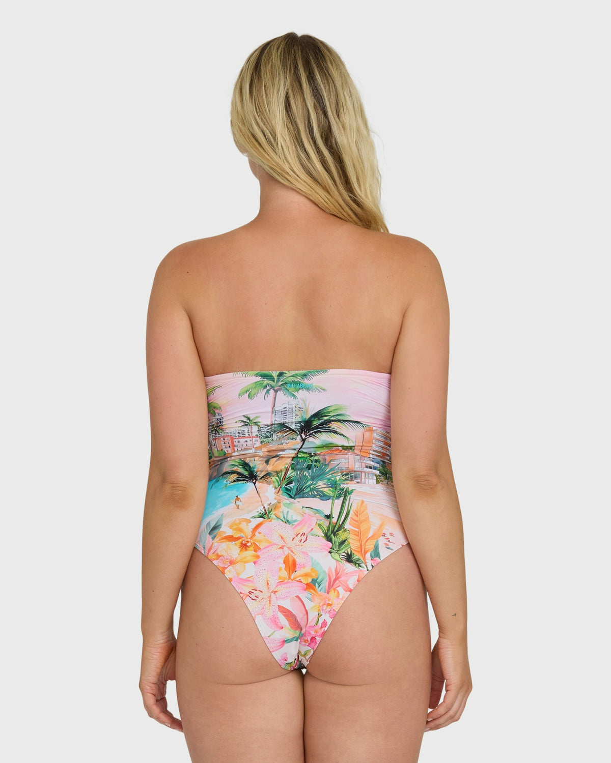 Billabong Women's Paradise Sun Tully Hawaii One-Piece Swimsuit - Ocean Spray