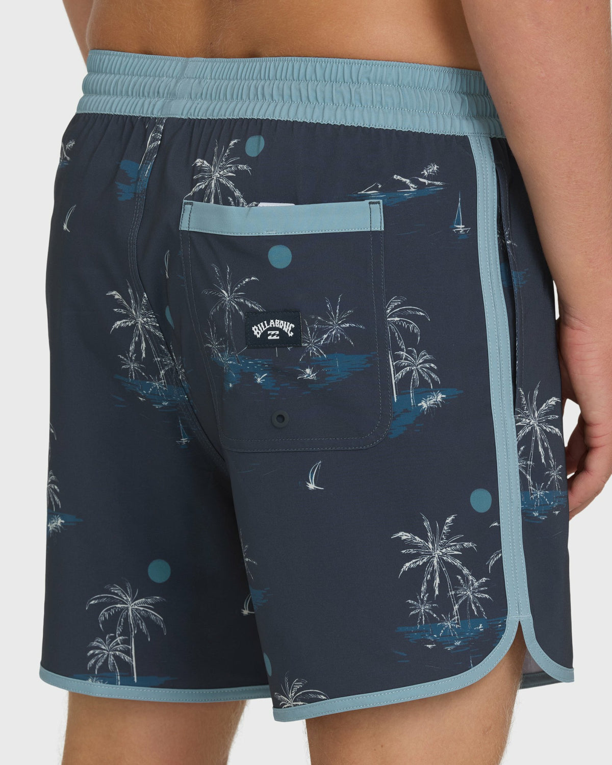 Billabong Men's Seventy Three Layback 16\" Trunks - True Navy
