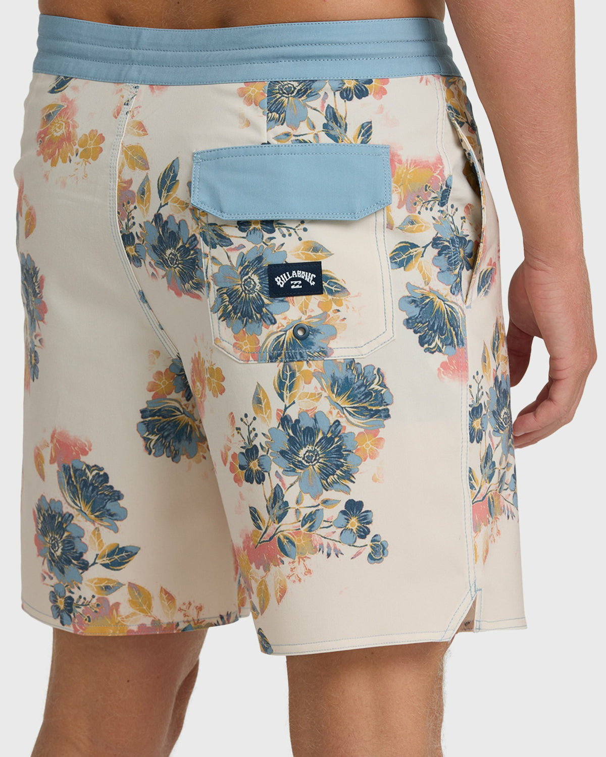 Billabong Men's Good Times Lo Tide 18\" Boardshorts - Oatmeal Multi - Oatmeal