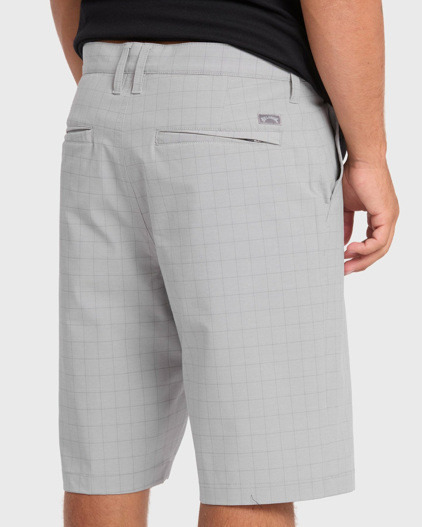 Billabong Men's Crossfire Submersible 21\" Amphibian Hybrid Shorts - Silver