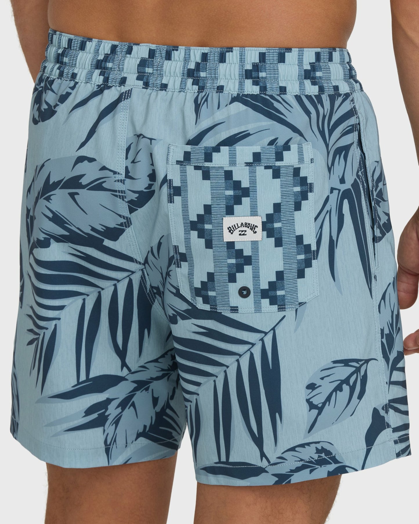 Billabong Men's Good Times Layback 16\" Trunks - Blue Fog