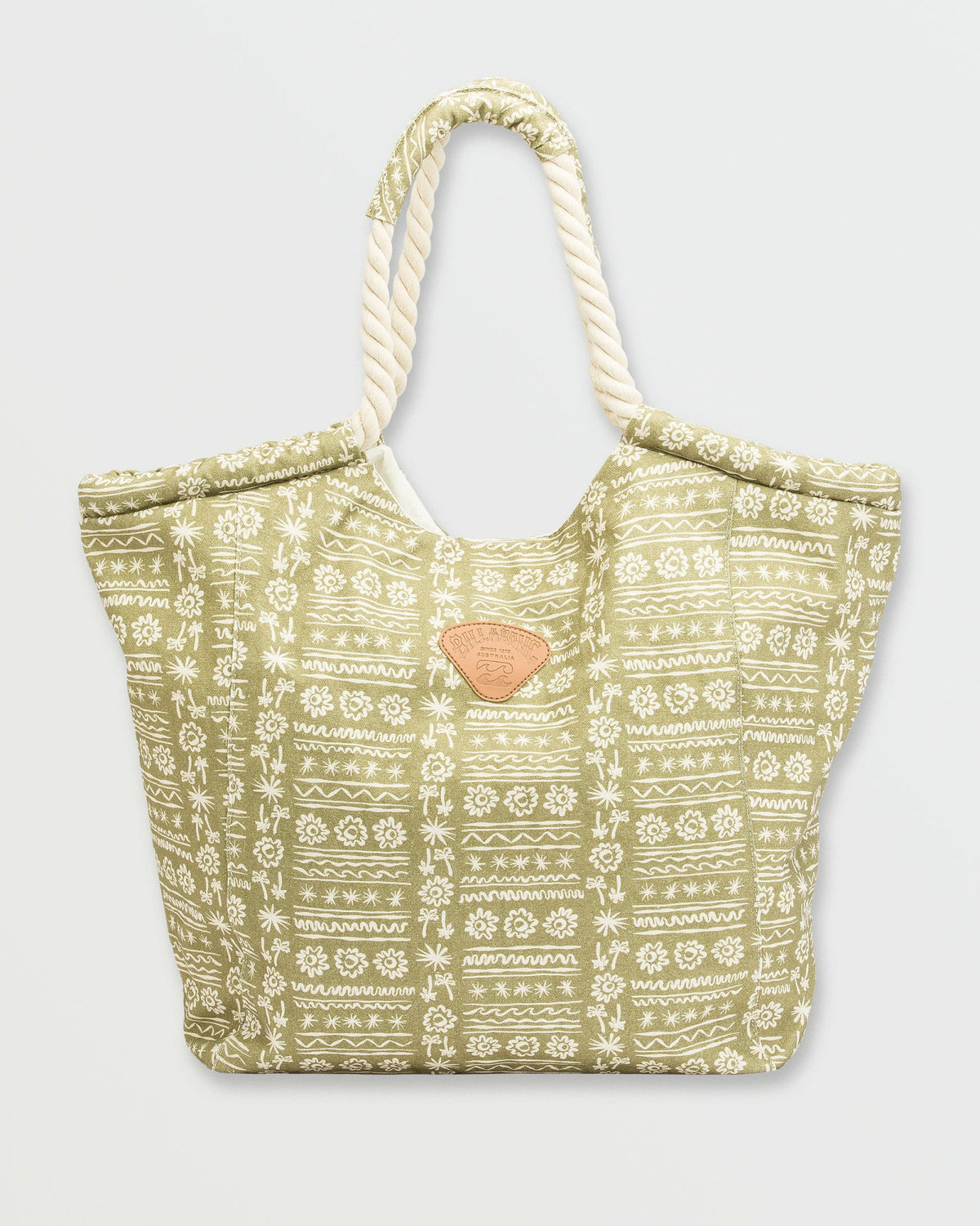 Billabong Women's Rope Tote Bag - Green Tea