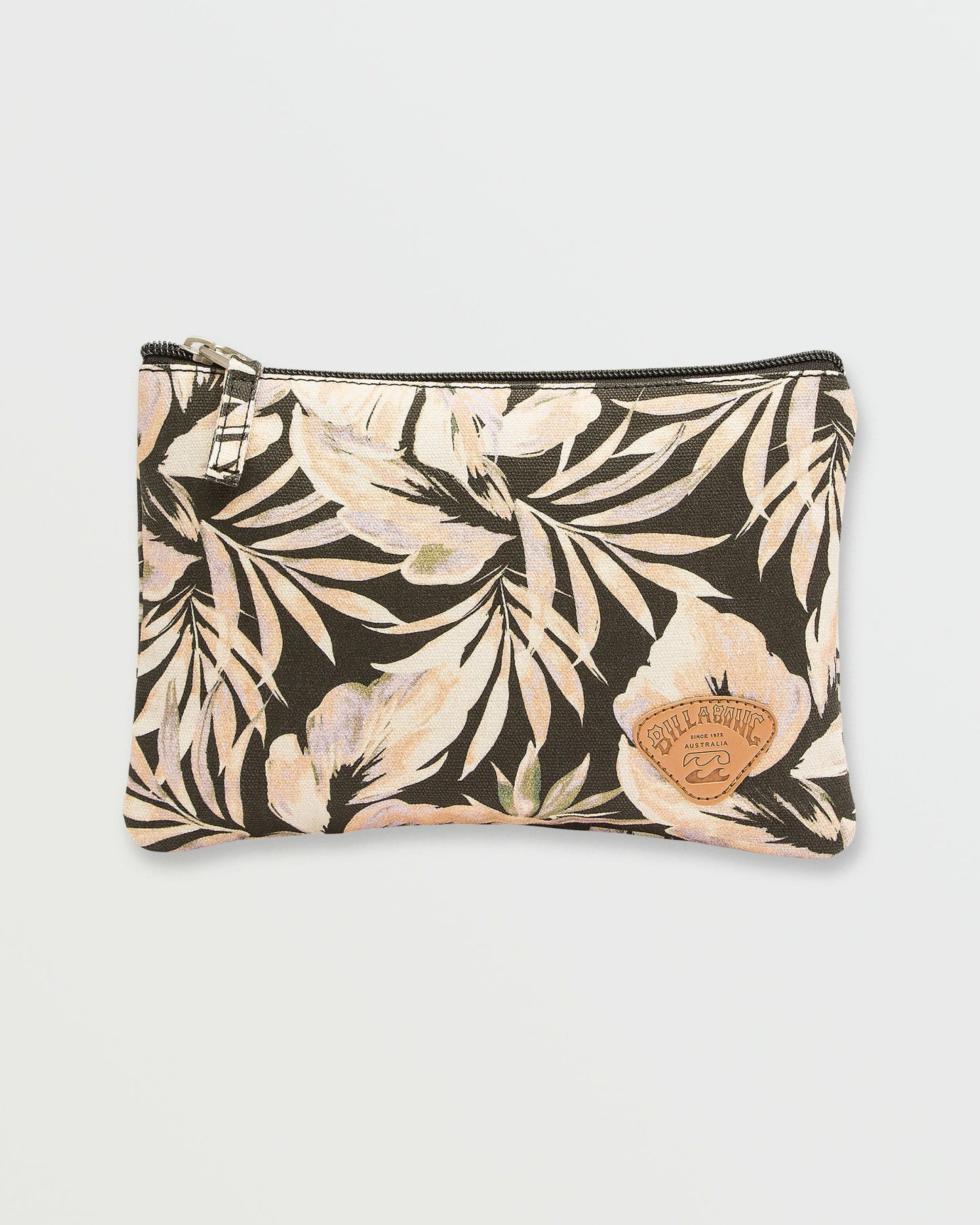 Billabong Women's Lil Snitch Zip Pouch - Black Floral