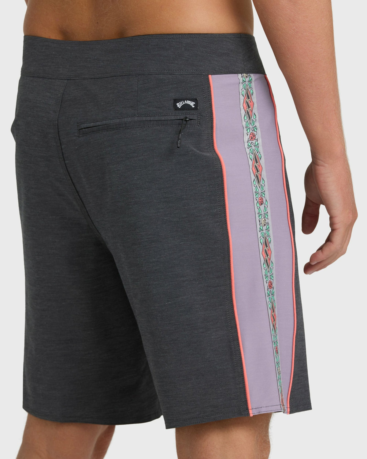 Billabong Men's Dbah Pro 19\" Boardshorts - Black Vintage - Black Vintage