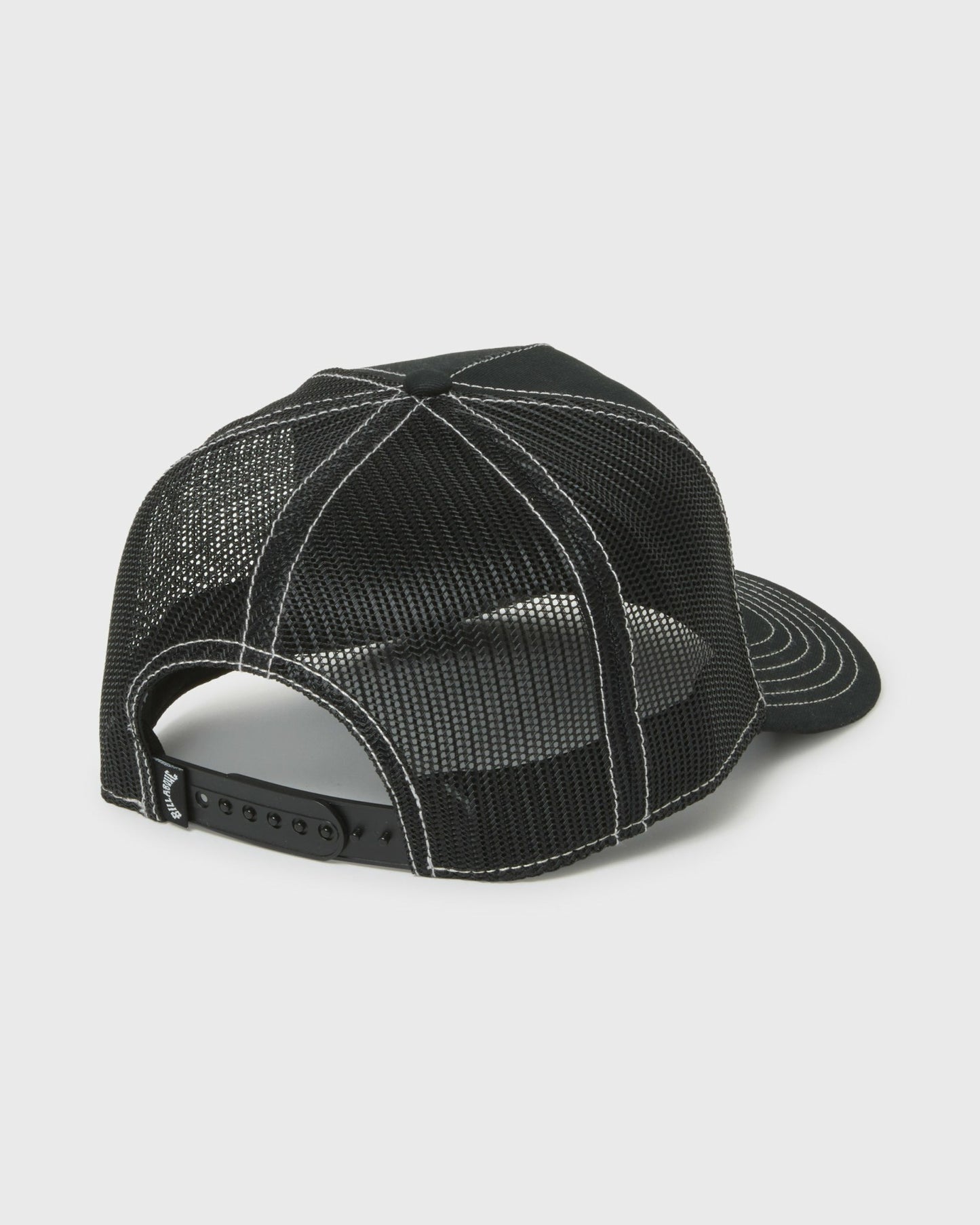 Billabong Men's Skull Wave Hi Trucker Hat - Black