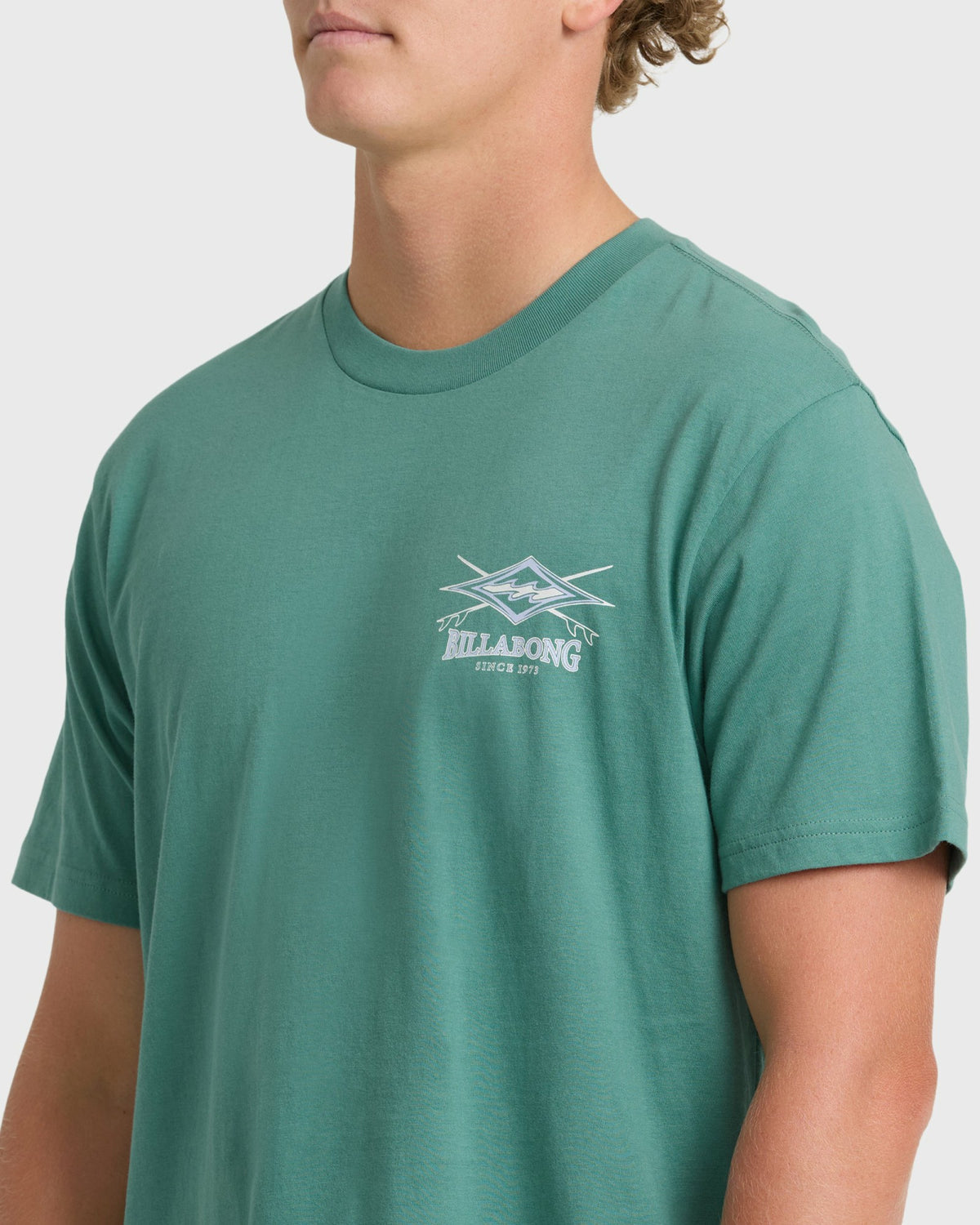 Billabong Men's Crossboards Premium Short Sleeve Knit T-Shirt - Deep Sea