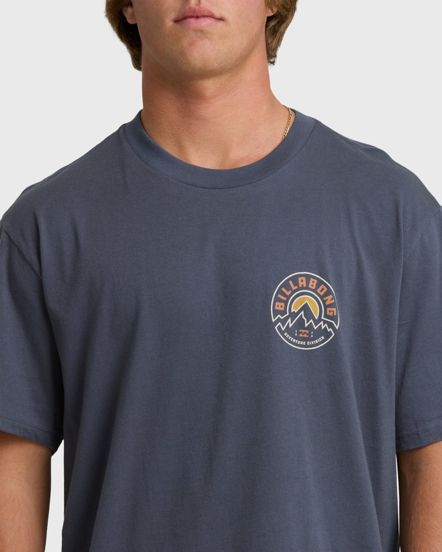 Billabong Men's Rockies Adiv Premium Short Sleeve T-Shirt - Graystone