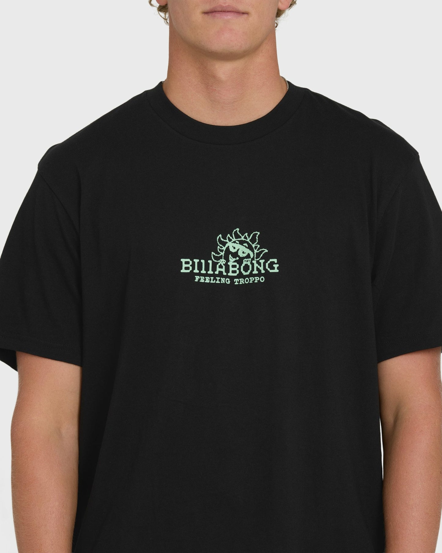 Billabong Men's Peek Premium Short Sleeve Knit T-Shirt - Black