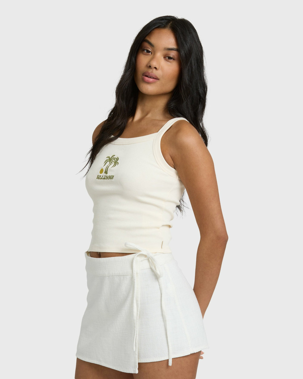 Billabong Women's Day Trip Forever Tank Top - White Cap