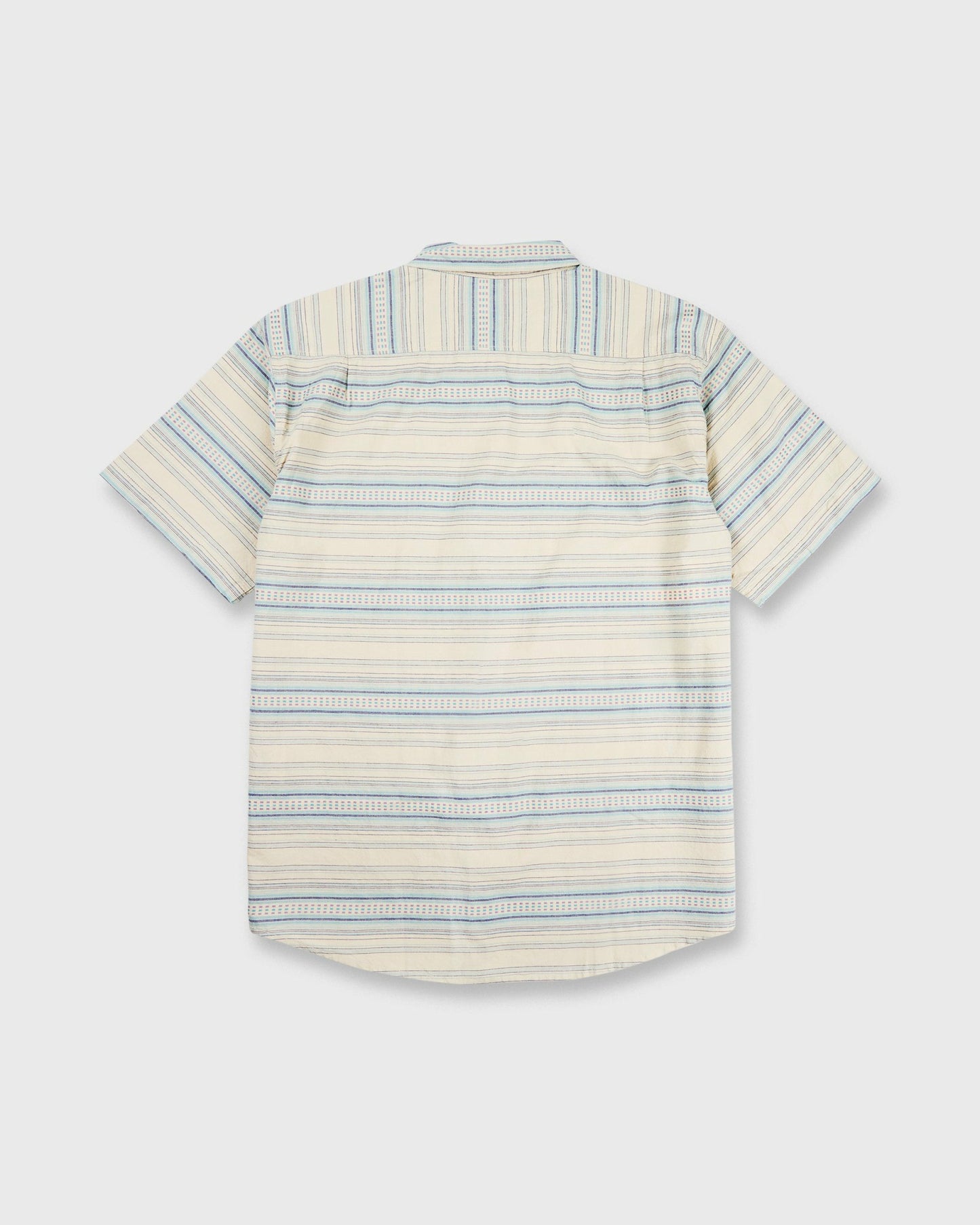 Billabong Men's All Day Stripe Short Sleeve Shirt - Desert Sand