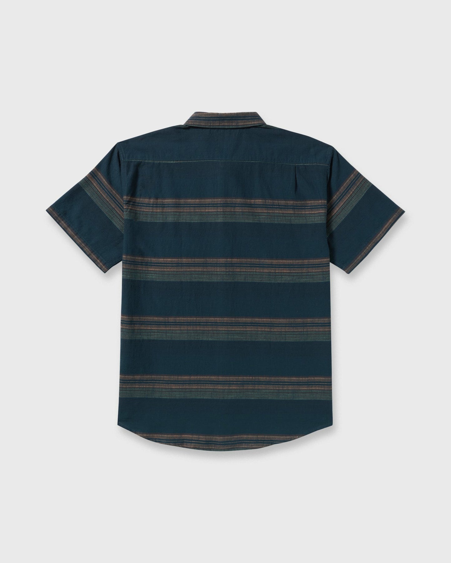 Billabong Men's All Day Stripe Short Sleeve Shirt - Midnight