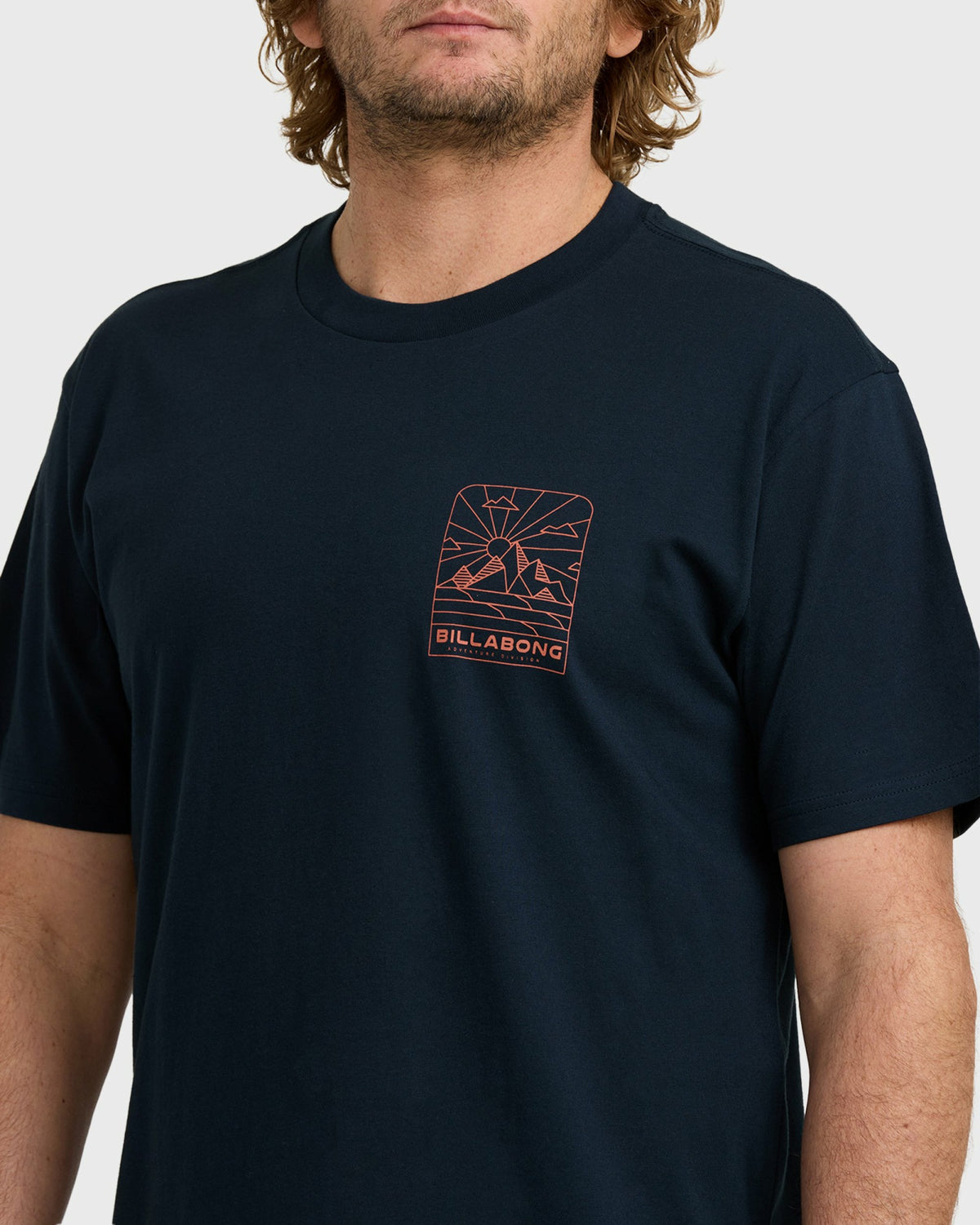 Billabong Men's A\/Div Sundown Short Sleeve T-Shirt - Navy