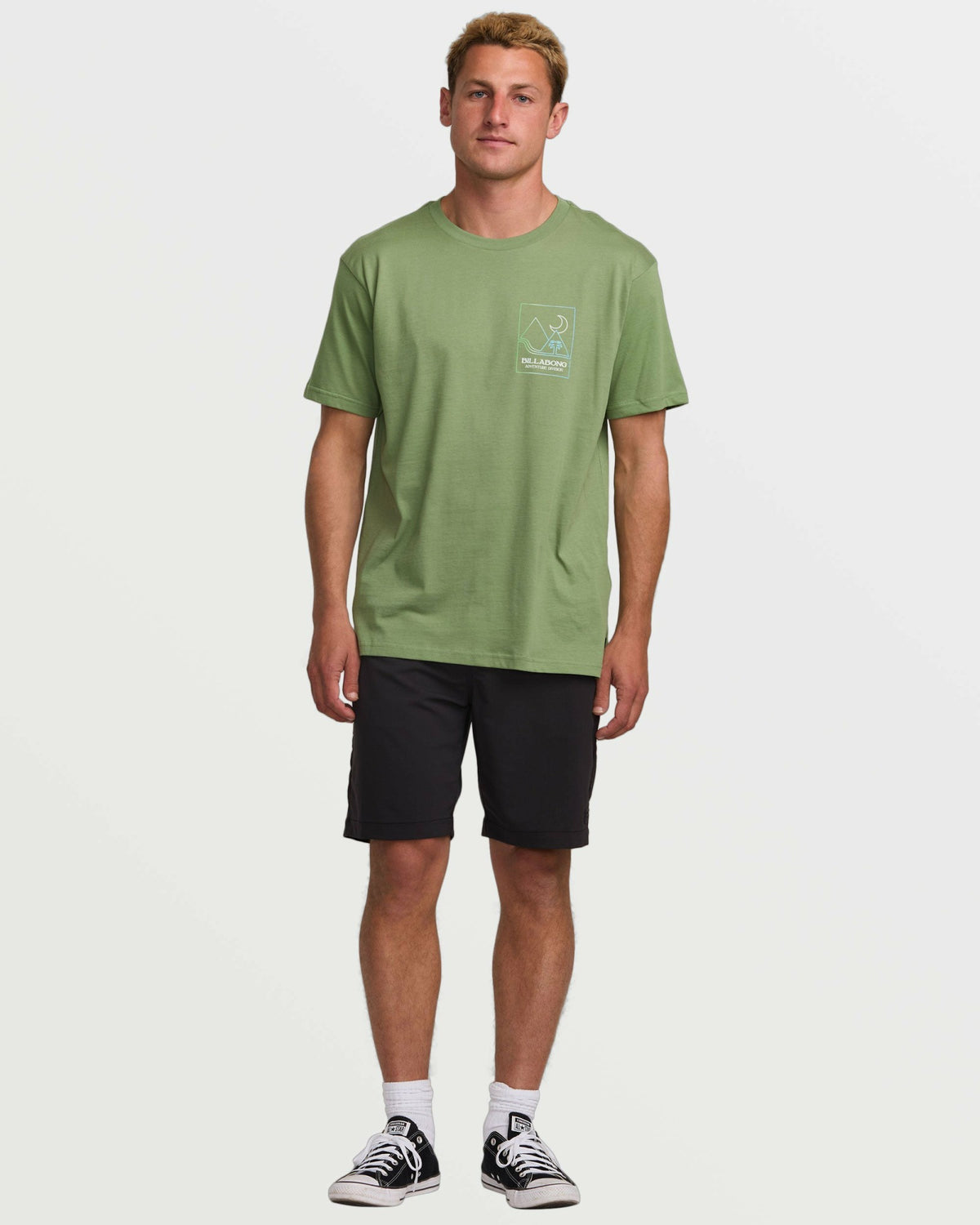 Billabong Men's Night Park A\/Div Tee - Moss