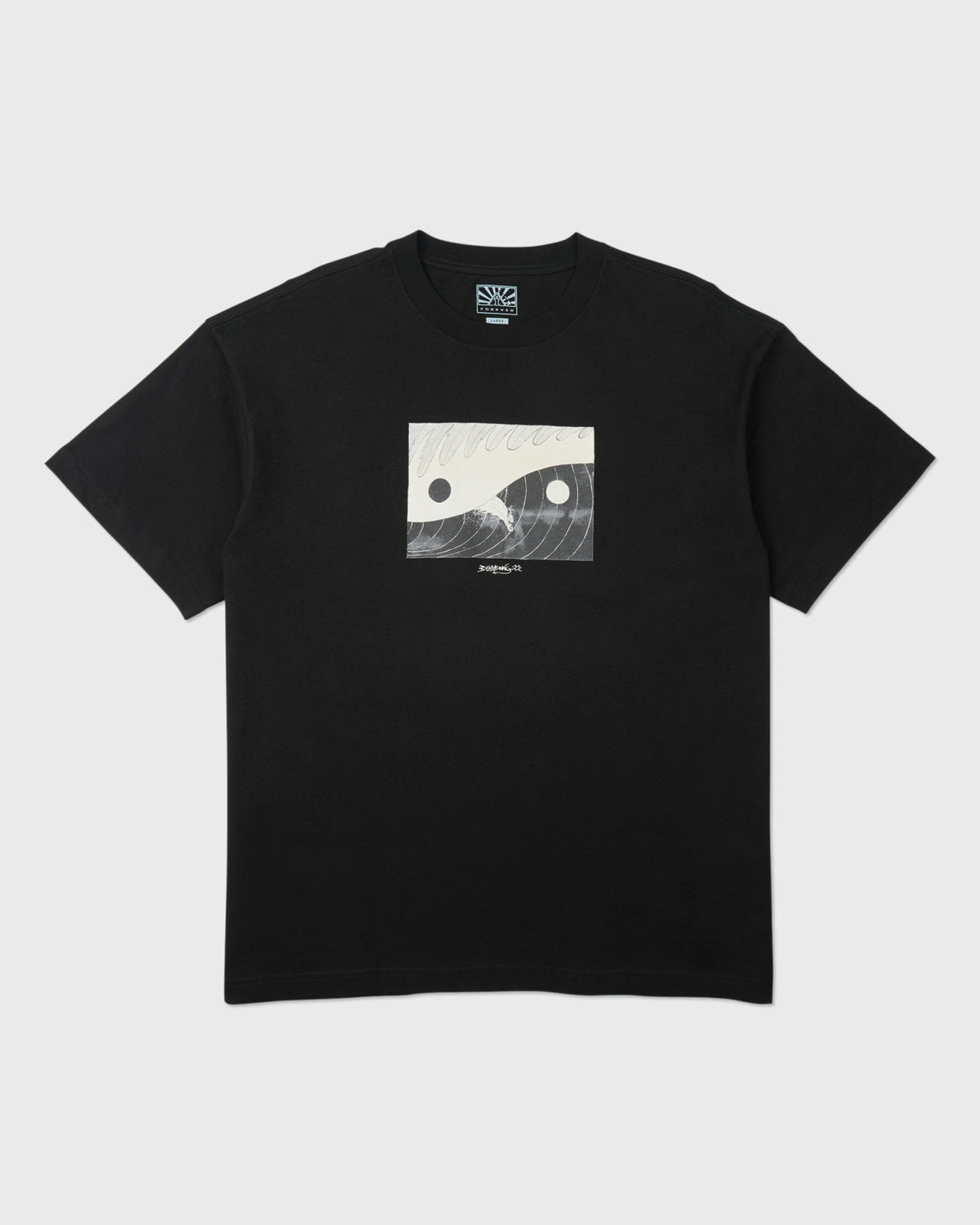 Billabong Men's A.I. Nanda Chopes OG Short Sleeve T-Shirt - Black