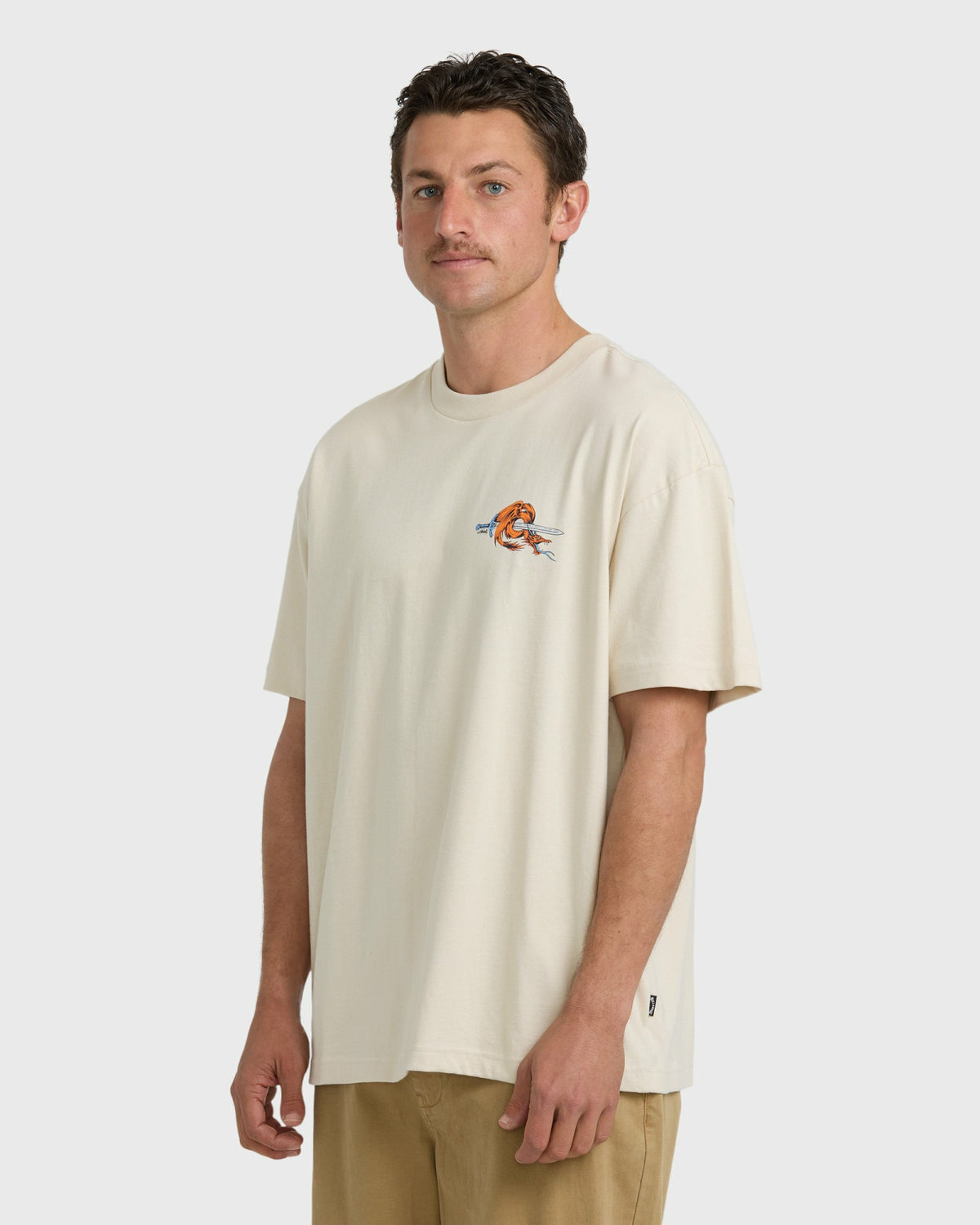 Billabong Men's Enter OG Short Sleeve T-Shirt - Chino