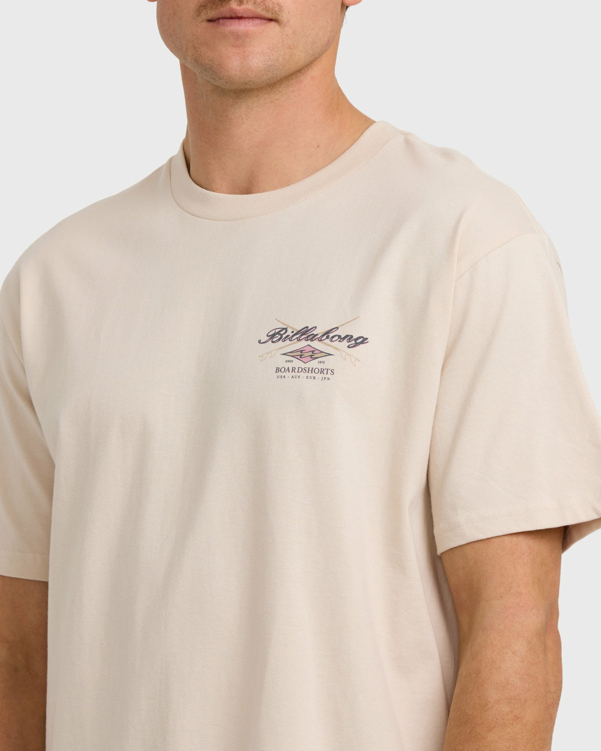 Billabong Men's Crossboards Short Sleeve T-Shirt - Chino