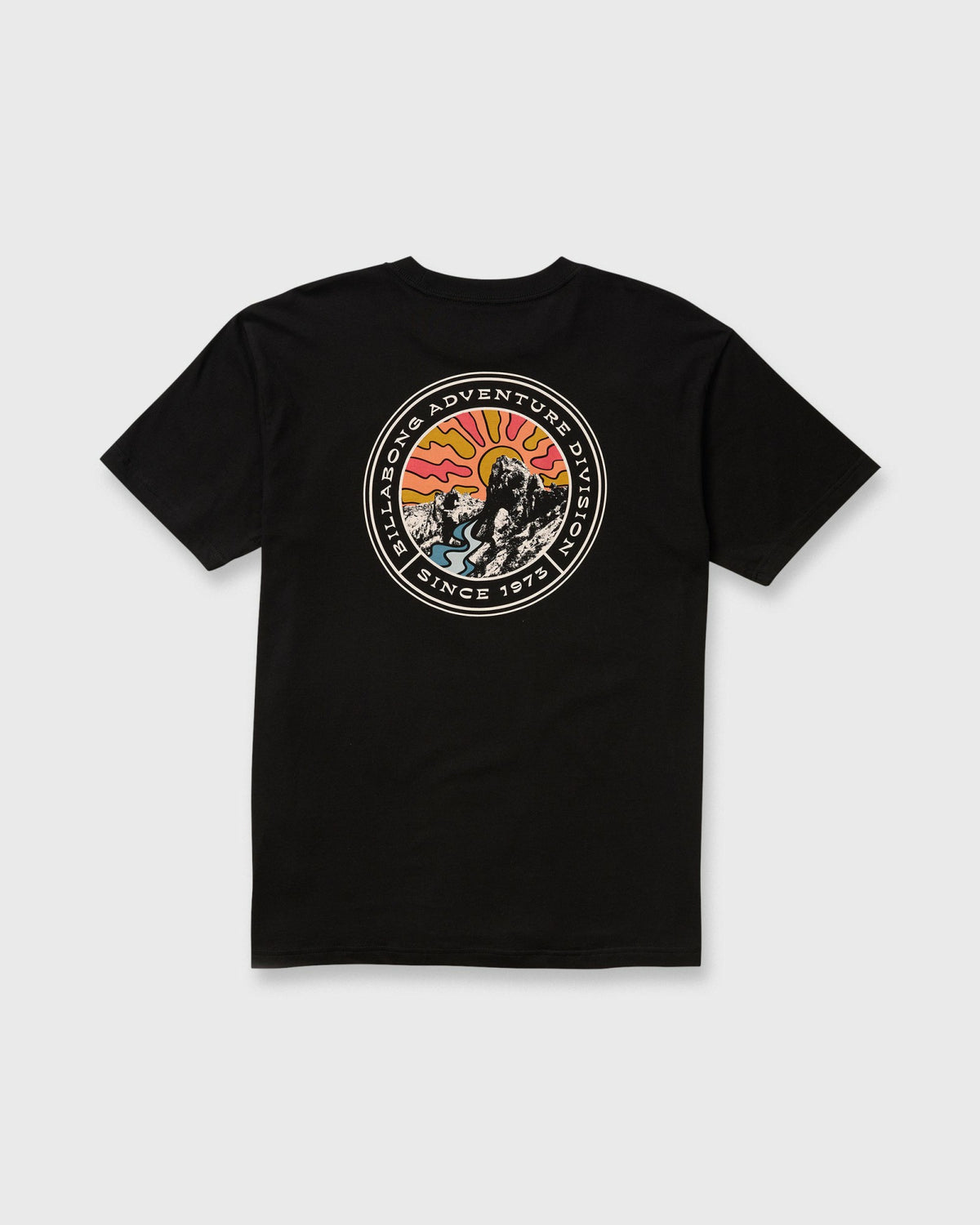 Billabong Men's A\/Div Rockies Short Sleeve T-Shirt - Black