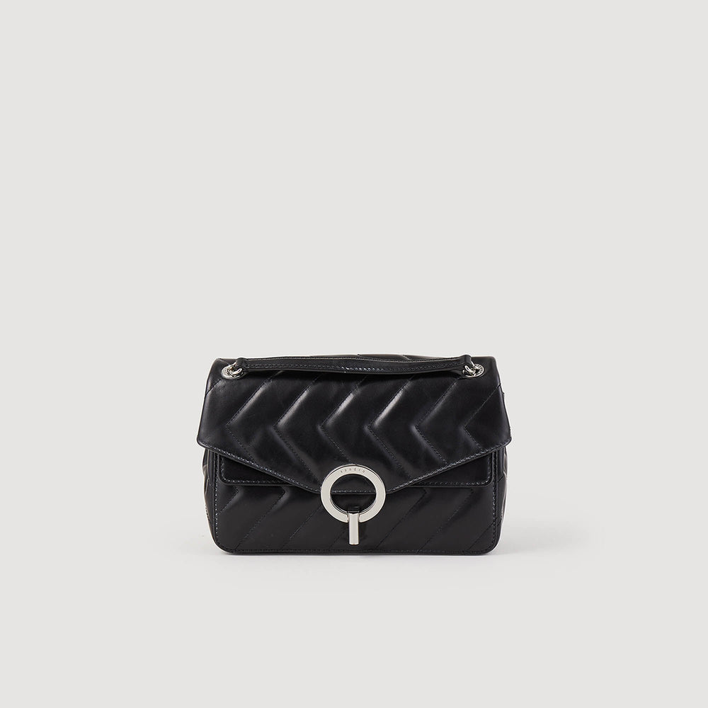 Sandro Women Yza bag in certified leather