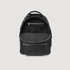 Sandro Men Coated canvas backpack