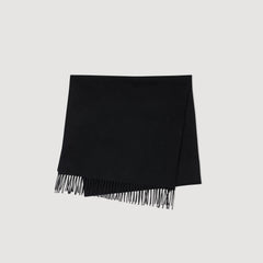 Sandro Men|Women Wool and cashmere scarf
