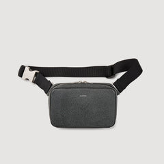 Sandro Men Small reconstitued leather bag