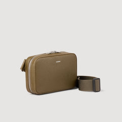 Sandro Men Small reconstitued leather bag