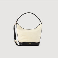 Sandro Women Tangoso canvas bucket bag