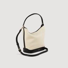 Sandro Women Tangoso canvas bucket bag