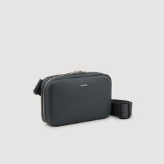 Sandro Men Small reconstitued leather bag