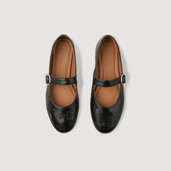 Sandro Women Shiny leather ballet flats