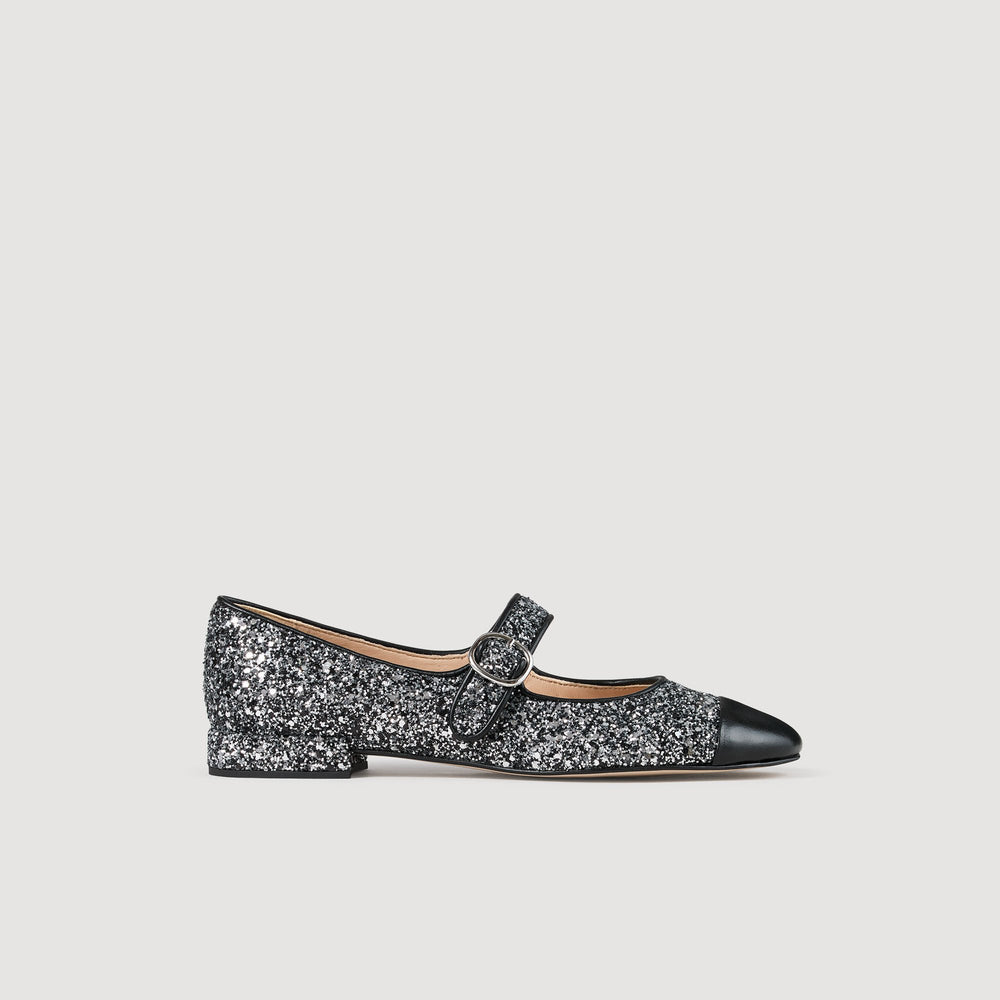 Sandro Women Glitter ballet flats