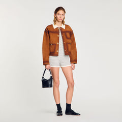 Sandro Women Suede jacket