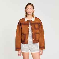Sandro Women Suede jacket