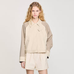 Sandro Women Two-tone jacket