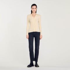 Sandro Women Cardigan in certified viscose