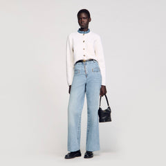 Sandro Women High-neck cardigan