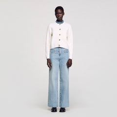 Sandro Women High-neck cardigan
