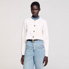 Sandro Women High-neck cardigan