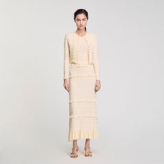 Sandro Women Ruffled cardigan