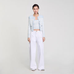 Sandro Women Striped cardigan
