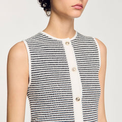 Sandro Women Striped cardigan