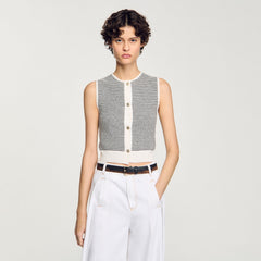 Sandro Women Striped cardigan