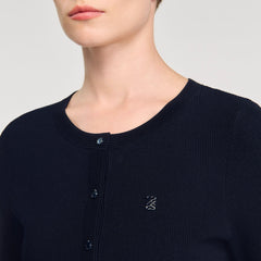 Sandro Women Polo shirt with decorative buttons