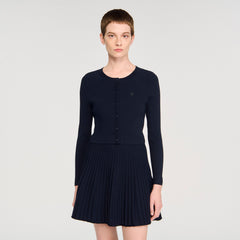 Sandro Women Polo shirt with decorative buttons