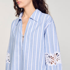 Sandro Women Striped shirt