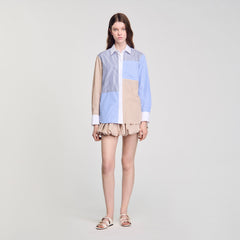 Sandro Women Striped mix shirt