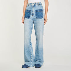 Sandro Women High-rise jeans