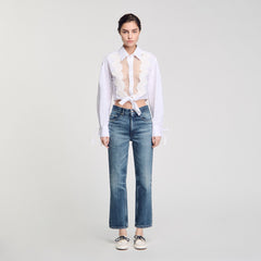 Sandro Women Faded jeans