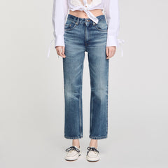 Sandro Women Faded jeans